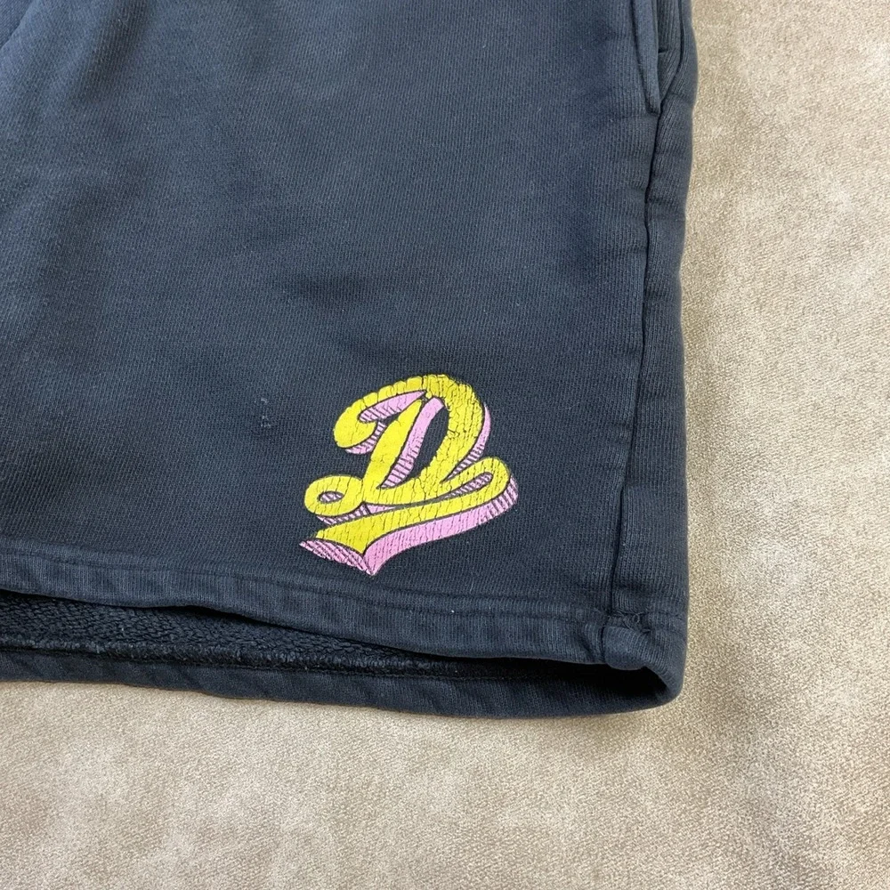 Dreamville Festival Mens M‎ Heavyweight Fleece Sweat Shorts Onyx Black 5 Inseam